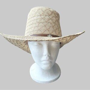 Crown Cattleman Straw Cowboy Hat